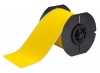 B30 Series ToughWash Metal Detectable Polyester Labels Roll of 50' Yellow
