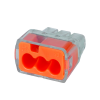 Ideal In-sure Push-In wire connector Model 33 3-Port Orange 1000/Pk