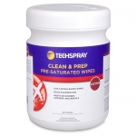TechSpray Rayon Wipe Canister Acetone 100/Pk