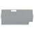 Wago Separator Plate 2 mm Thick Ove Gray 25/Box