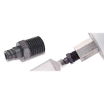 Loctite Cartridge Syringe Adapter 1/4 MNPTxFem