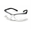BX Gray/Black Protective Eyewear Frame Clear Anti-Fog Lens  20/Case