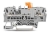 2-Conductor Disconnect/Test Terminal Block with Test Option Orange Disconnect Link for Din-Rail 35 x 15 and 35 x 7.5 2.5 mm Push-In Cage Clamp 250 mm Gray 50/Pk