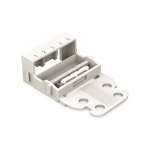 Wago 5Pos Mounting Carrier for 221 series Wht