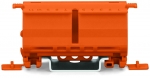 Mounting Carrier 222 Series for Din-35 Rail Mounting/Screw Mounting Orange 10/Pk