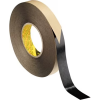 3M 9343 Conformable Sound Management Film Tape 1'' x 36 yd Black Acrylic Adhesive -34° to 121°C Paper-backed 1/Ea