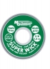 Superwick #3 Green Static Free No Clean for Lead-Free Solder 0.075'' 5Ft