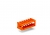 Tht Male Header 1.0 x 1.0 mm Solder Pin Angled Mismating-Proof Pin Spacing 3.81 mm 2-Pole Orange 200/Pk