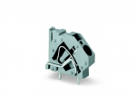 Stackable PCB Terminal Block 6 mm Pin Spacing 7.5 mm 1-Pole Cage Clamp Commoning Option 600 mm Gray 50/Pk