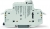 2-Conductor Fuse Terminal Block for Class Cc Fuses 2-Pole with Blown Fuse Indication for Din-Rail 35 x 15 and 35 x 7.5 16 mm Cage Clamp 1600 mm Light Gray