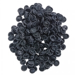ACL Staticide Static-Dissipative Powder-Free Latex Finger Cots Medium Black 720/Pk