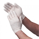 ACL Staticide Nitrile Powder-Free Gloves Medium White 100/Pk