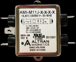 M11J Series 10A 250VAC  Powerline EMI Filter