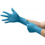 Nitrile Gloves TouchNTuff Powder-Free Blue Large 100/Box