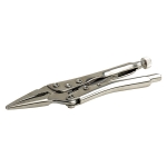 Aven Locking Pliers Long Nose Stainless Steel 6'' 