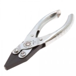 Aven Flat Nose Serrated Pliers 5'' (125mm) Parallel Action 