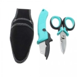 Aven Multi-Purpose Electrician Scissors Kit w/ Electrician Scissors and Cable Stripping Blade 