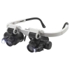 Aven Eye Loupe Inspection Goggles with LEDs 6x - 25x
