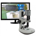 Digital Microscope w/ 360 Viewer Mighty Cam HD on Track Stand 22x-147x