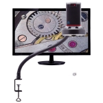 Aven Cyclops 4K On FlexArm Stand With Table Clamp And HD Monitor