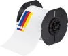 B30 Series RTK Indoor/Outdoor Vinyl Labels 4'' H x 6.25'' W Roll of 170 Labels Blue/Red/Yellow on White Color Bar