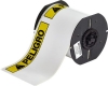 B30 Series Indoor/Outdoor Vinyl Labels with Header 4'' H x 6.25'' W Roll of 175 Labels Black/Yellow on White