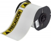 B30 Series Indoor/Outdoor Vinyl Labels w/ANSI CAUTION Header 4'' H x 6.25'' W Roll of 175 Labels Black/Yellow on White