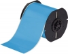 B30 Series Low Halide Polyester Labels 4'' W x 100' L Light Blue