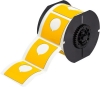 B30 Series Raised Panel Polyester Labels 2.4'' H x 2.4'' W Roll of 145 Labels Yellow