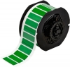 B30 Series Raised Panel Polyester Labels 0.59'' H x 1.77'' W Roll of 450 Labels Green