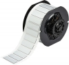 B30 Series Raised Panel Polyester Labels 0.59'' H x 1.77'' W Roll of 450 Labels Silver