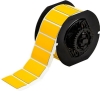 B30 Series Raised Panel Polyester Labels 1'' H x 2'' W Roll of 300 Labels Yellow