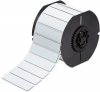 B30 Series Raised Panel Polyester Labels 0.75'' H x 3'' W Roll of 375 Labels White