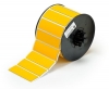 B30 Series Raised Panel Polyester Labels 1'' H x 3'' W Roll of 300 Labels Yellow