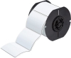 B30 Series Raised Panel Polyester Labels 2.5'' H x 3'' W Roll of 125 Labels White