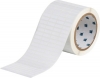 Workhorse Static Dissipative Glossy Polyester Labels 0.25'' H x 0.75'' W Roll of 10000 Labels White Quantity per Row 4