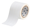 Workhorse Polyester Labels 0.25'' H x 0.75'' W Roll of 10000 Labels White