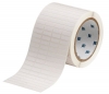 UltraTemp 1-Mil Gloss Polyimide Labels 0.25'' H x 0.75'' W Roll of 10000 Labels White Quantity Per Row 4