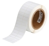 Nylon Cloth Labels 1'' H x 1'' W Roll of 3000 Labels White