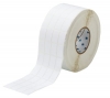 Nylon Cloth Labels 1.437'' H x 0.8'' W Roll of 10000 Labels White