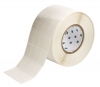 Nylon Cloth Labels 1.437'' H x 0.8'' W Roll of 5000 Labels White