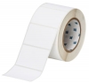 ToughBond Textured Surface Polyester Labels 2'' H x 3'' W Roll of 1000 Labels White