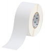 ToughBond Textured Surface Polyester Labels 3'' W x 300' L Roll of 300' White
