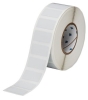 MetaLabel Metallized Polyester Labels with Overlaminate 1'' H x 2'' W Roll of 2000 Labels Silver