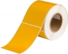 Workhorse Glossy Polyester Labels 4'' H x 6'' W Roll of 500 Labels Yellow
