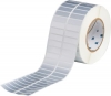Defender Series Metallized Vinyl Labels Write-on Labels 0.5'' H x 1.5'' W Roll of 10000 Labels Silver