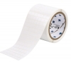 Workhorse Glossy Polyester Labels 0.375'' H x 0.375'' W Roll of 10000 Labels White