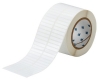 Workhorse Glossy Polyester Labels 0.25'' H x 1.5'' W Roll of 10000 Labels White Quantity per Row 2