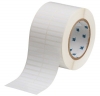 Workhorse Glossy Polyester Labels 0.25'' H x 1.375'' W Roll of 10000 Labels White Quantity per Row 2