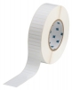 Workhorse Glossy Polyester Labels 0.25'' H x 1.375'' W Roll of 10000 Labels White Quantity per Row 1